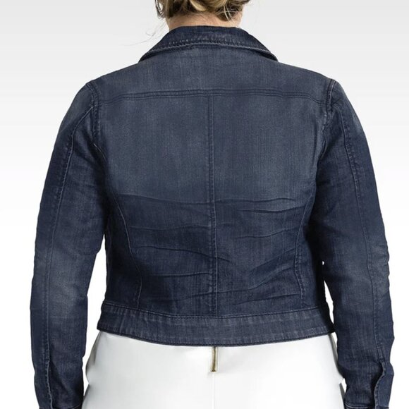 Long Sleeve Denim Jacket - NWOT - Picture 2 of 8